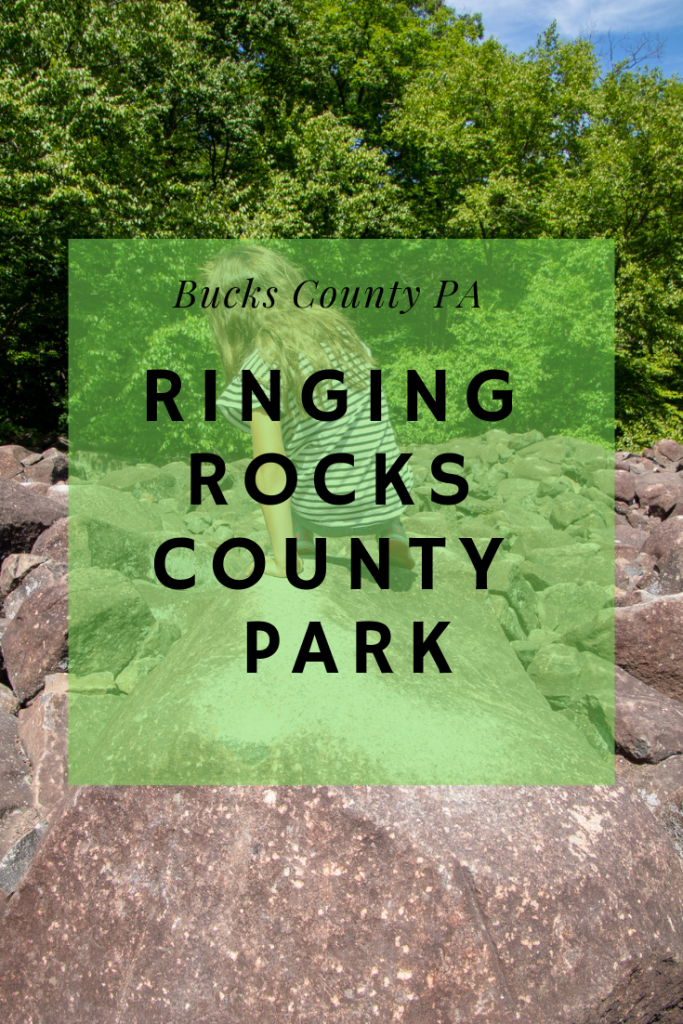ringing rocks, PA, Bucks County, Park, Forest, boulders, 